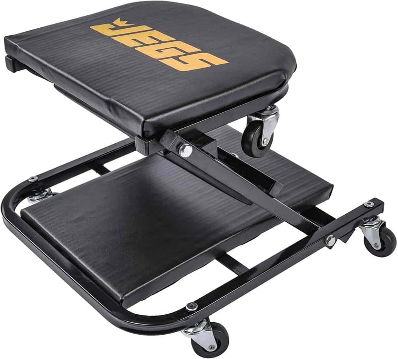 2-in-1 Automotive Mechanic Creeper & Seat, 300 lbs Capacity