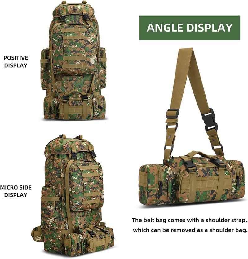 Waterproof Lightweight 100L Military Tactical Backpack