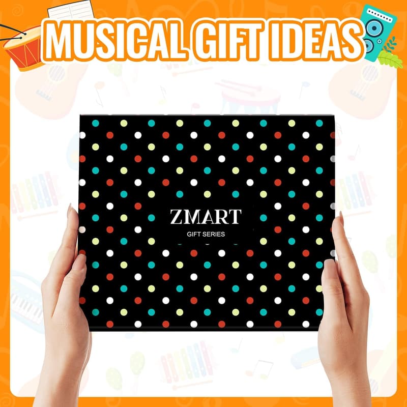 Music-Themed Socks for Friends: Guitar, Piano, Saxophone, Drums