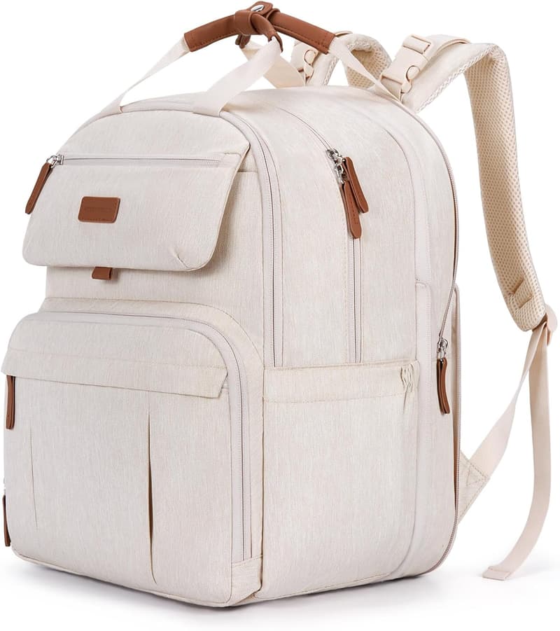 Expandable Diaper Bag Backpack for Twins - Water Resistant