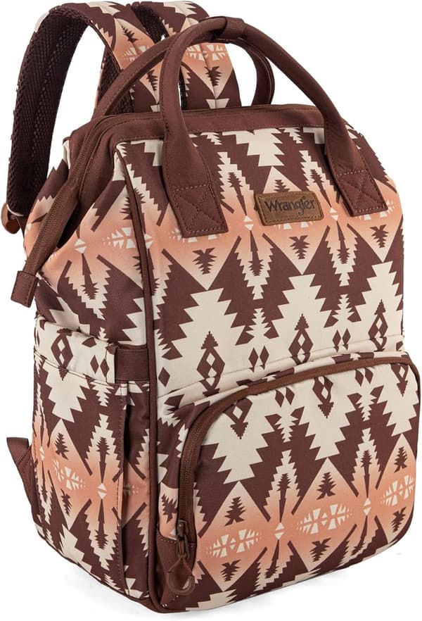 Montana West Wrangler Callie Multifunction Diaper Bag Backpack