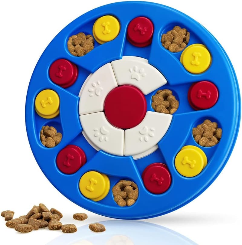 Interactive Dog Puzzle Toy - Mentally Stimulating Treat Dispenser
