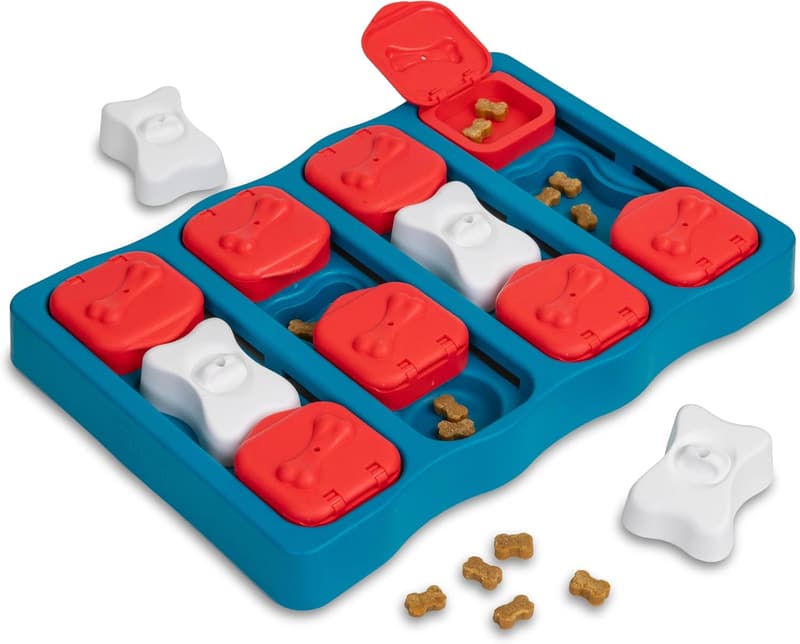 Dog Brick Treat Puzzle Toy - Level 2 Enrichment Game