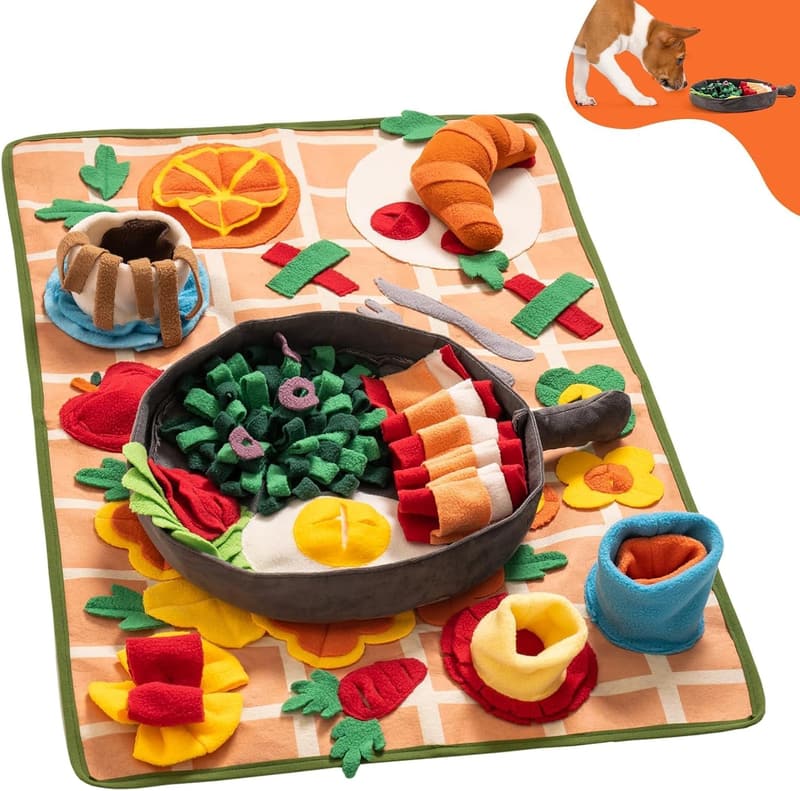 Interactive Snuffle Mat for Dogs - Medium Foraging & Feeding Solution