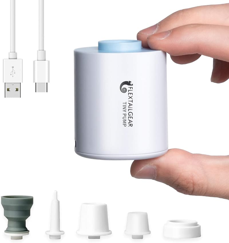 Portable USB Rechargeable Air Pump for Pool Floats & Air Beds