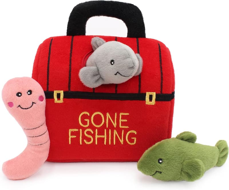 Interactive Dog Puzzle Toy - Hide & Seek Plush for Small Dogs