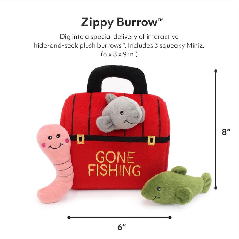 Interactive Dog Puzzle Toy - Hide & Seek Plush for Small Dogs