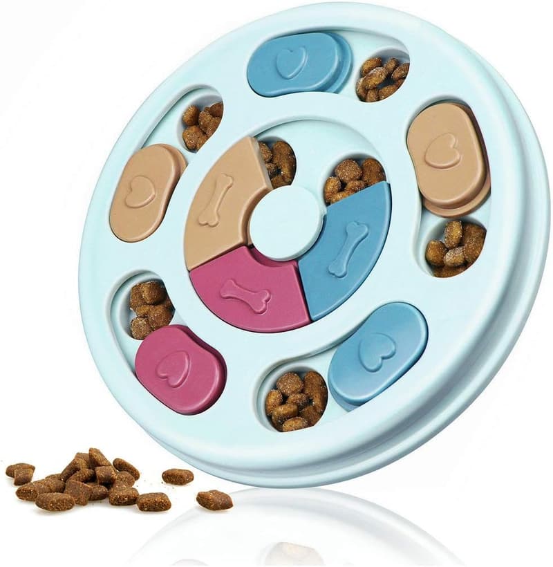 Interactive Dog Puzzle Treat Dispenser for All Sizes