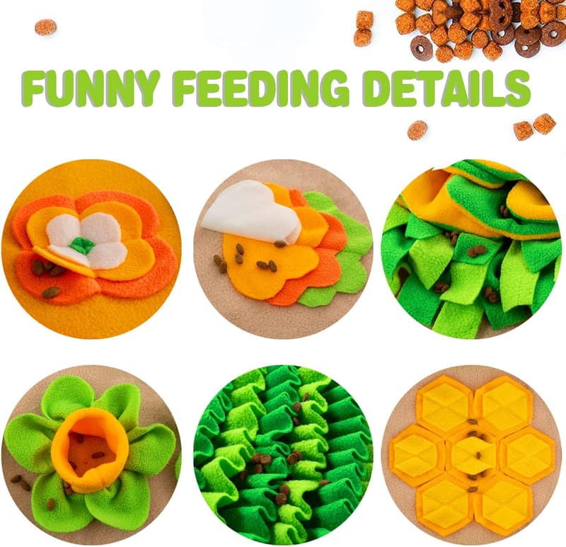 Large Snuffle Mat for Dogs - 40'' x 27'' for Foraging & Stress Relief