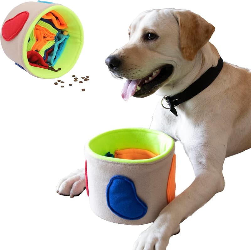 Interactive Dog Snuffle Mat with Non-Slip Base for Foraging Skills