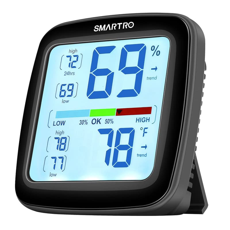 SMARTRO SC42 Digital Hygrometer and Thermometer for Indoor Use