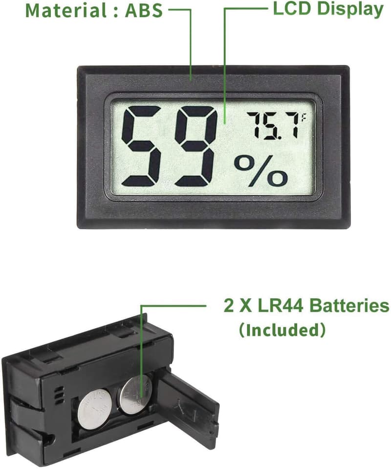 Digital Indoor Hygrometer Thermometer - Mini Humidity Monitor