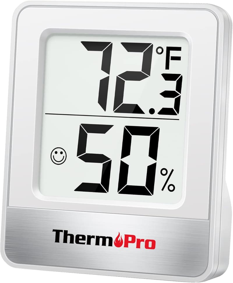 Digital Indoor Thermometer & Humidity Monitor
