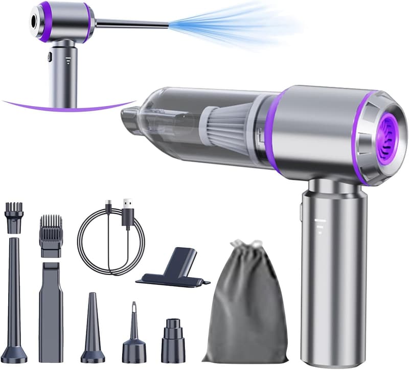 Portable Cordless Car Vacuum Cleaner, 20000PA High Power