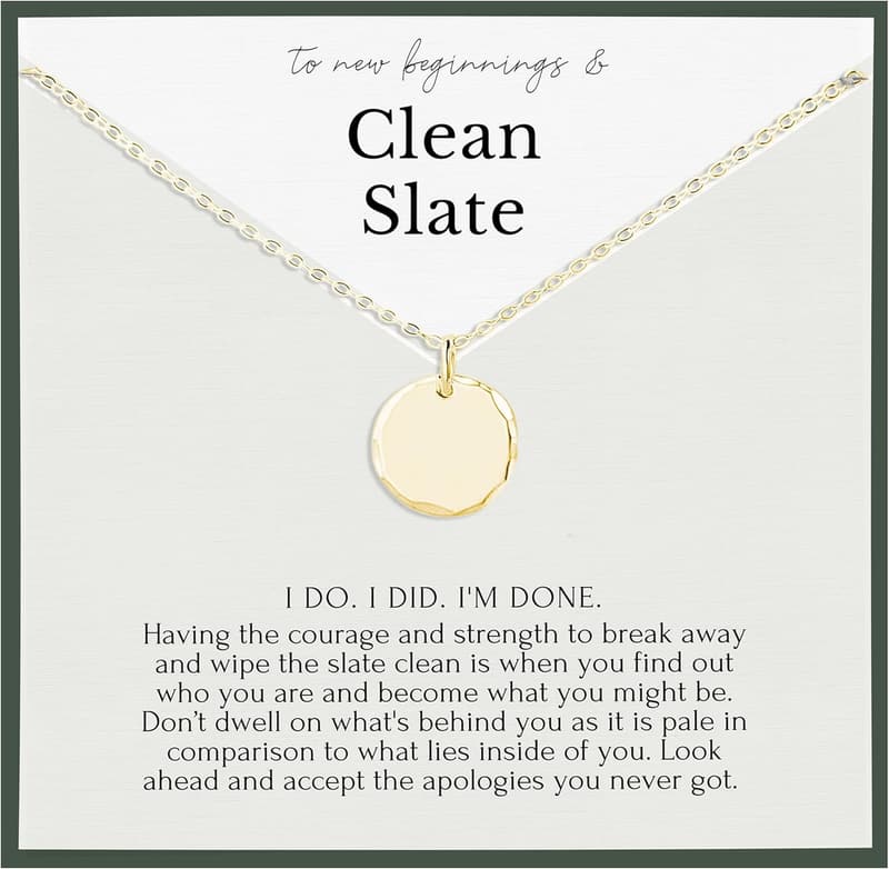 New Beginnings Necklace - 14k Gold Plated Sterling Silver, Healing Gift