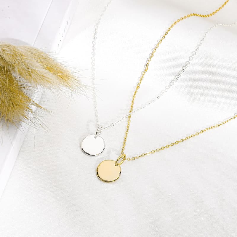 New Beginnings Necklace - 14k Gold Plated Sterling Silver, Healing Gift