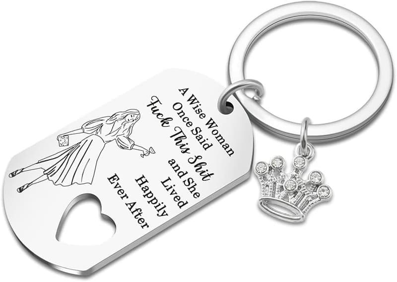 Inspirational Keychain for Women – Encouragement Gift