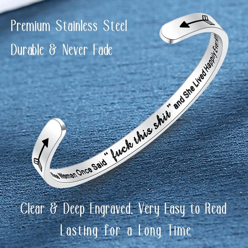 Inspirational Adjustable Bracelets for Teens & Women - Gift Boxed