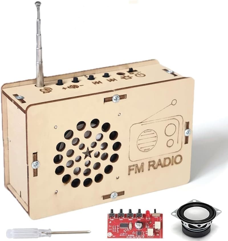 STEM Electronics Science Kit for Kids Age 5-14 - DIY Radio Building