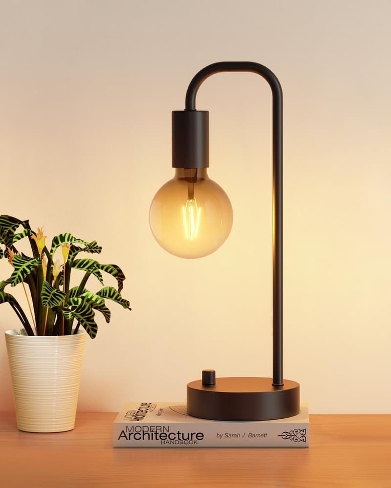 Minimalist Fully Dimmable Table Lamp for Bedroom or Office