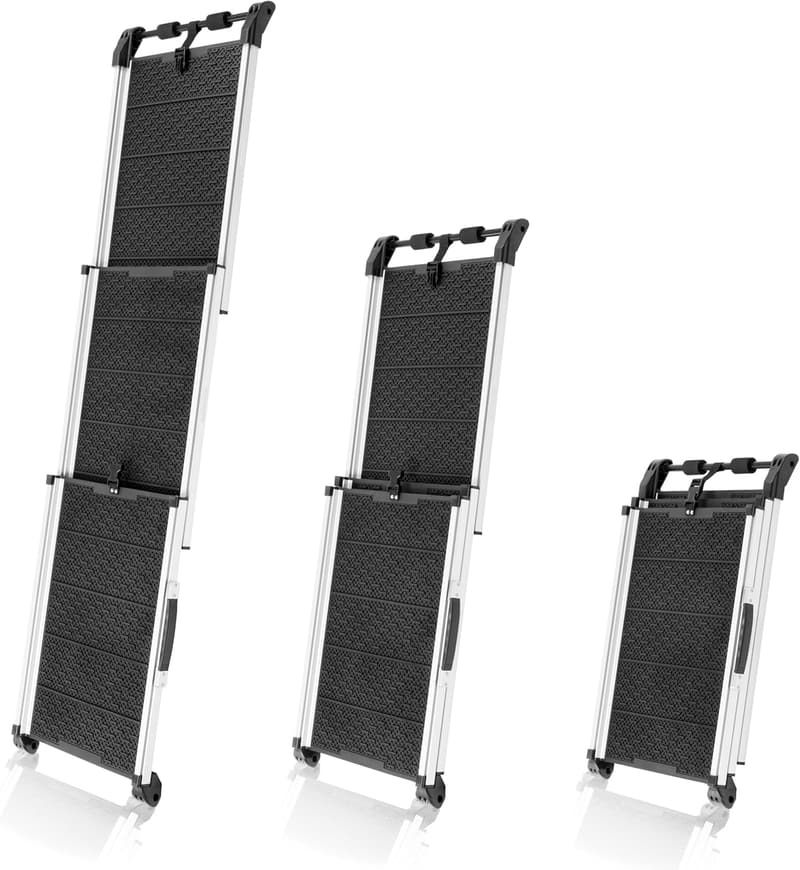 Telescoping Anti-Slip Dog Car Ramp for Large Dogs