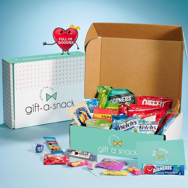 Father's Day Snack Box - Healthy Granola Bars & Treats (70 Count)