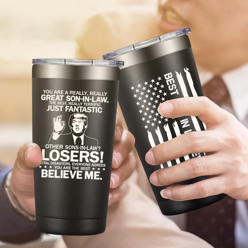 20oz Tumbler Cup for Son-in-Law - Great Gift for Any Occasion