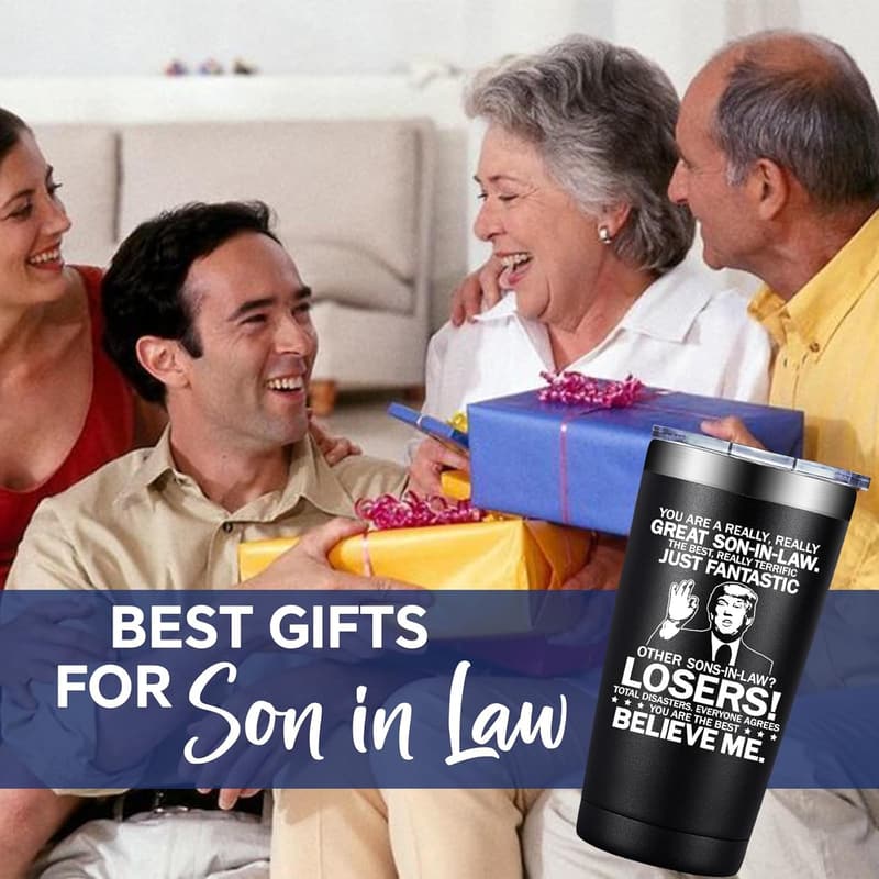20oz Tumbler Cup for Son-in-Law - Great Gift for Any Occasion