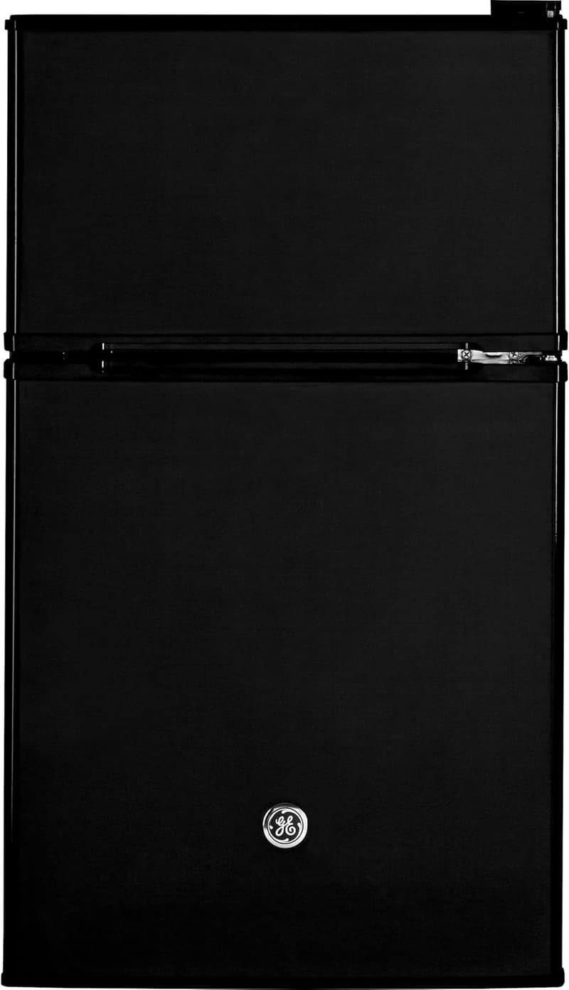 Compact Black Mini Fridge with Freezer - 3.1 Cu. Ft.