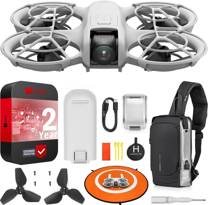 DJI Neo 4K UHD Mini Drone with AI Tracking & Accessories