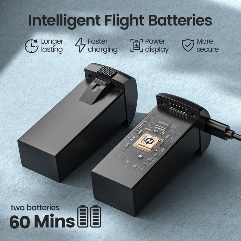 Holy Stone HS175G GPS Drone with 4K EIS Camera for Adults