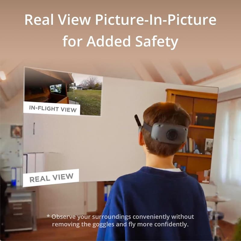 DJI Goggles 3 - FPV Drone Goggles with Micro-OLED Screens