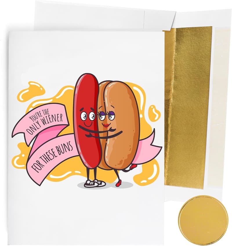Funny Romantic Joke Card for Boyfriend - Anniversary & Valentine's Day