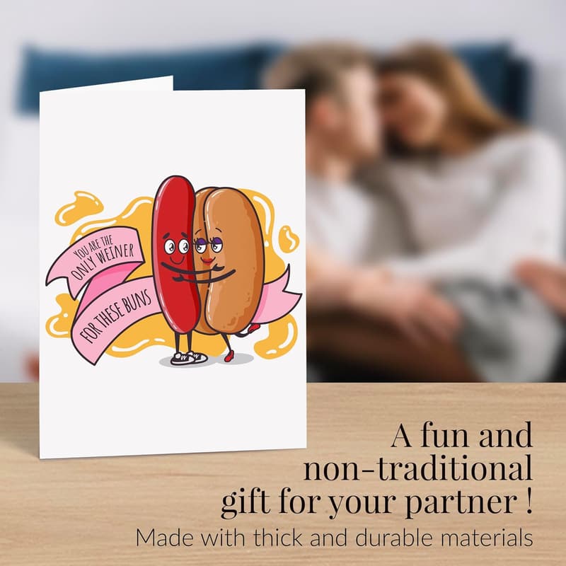 Funny Romantic Joke Card for Boyfriend - Anniversary & Valentine's Day