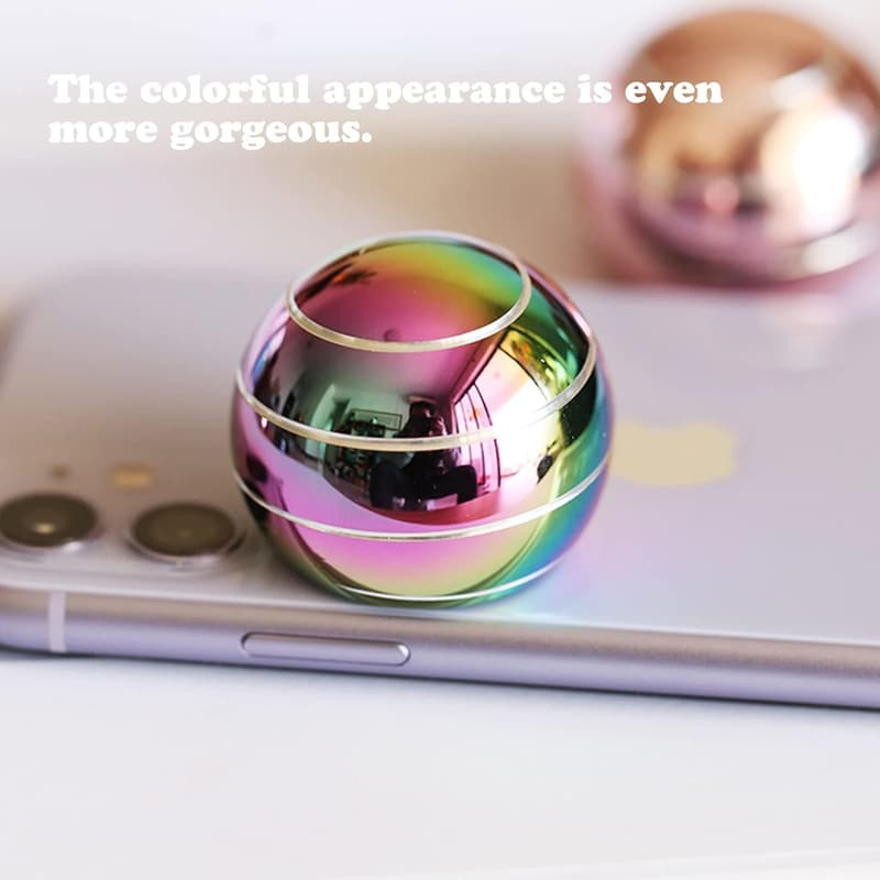 Multicolor Kinetic Desk Toy for Stress Relief - Unique Fidget Spinner