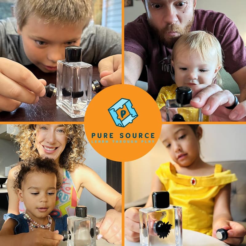 Ferrofluid Magnetic Display Toy - Interactive STEM Fidget Gift