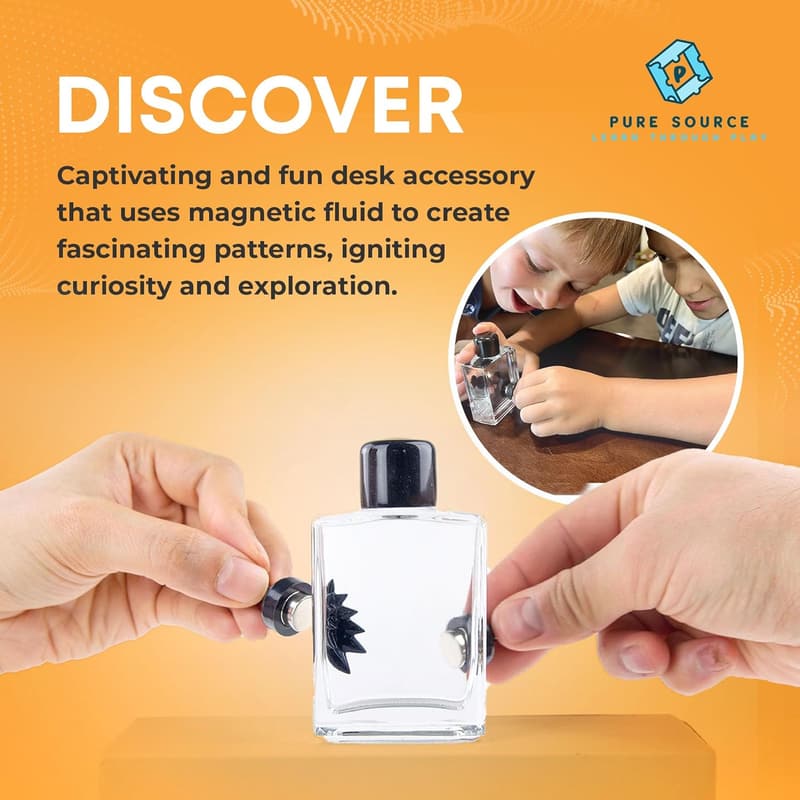 Ferrofluid Magnetic Display Toy - Interactive STEM Fidget Gift