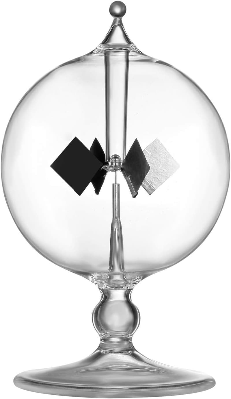 Solar-Powered Crookes Radiometer for Sunlight Energy