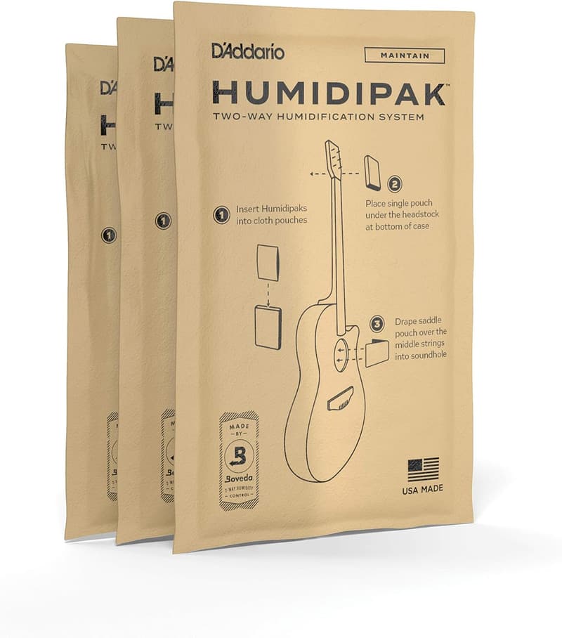 Guitar Humidifier Packets - Two-Way Conditioning System