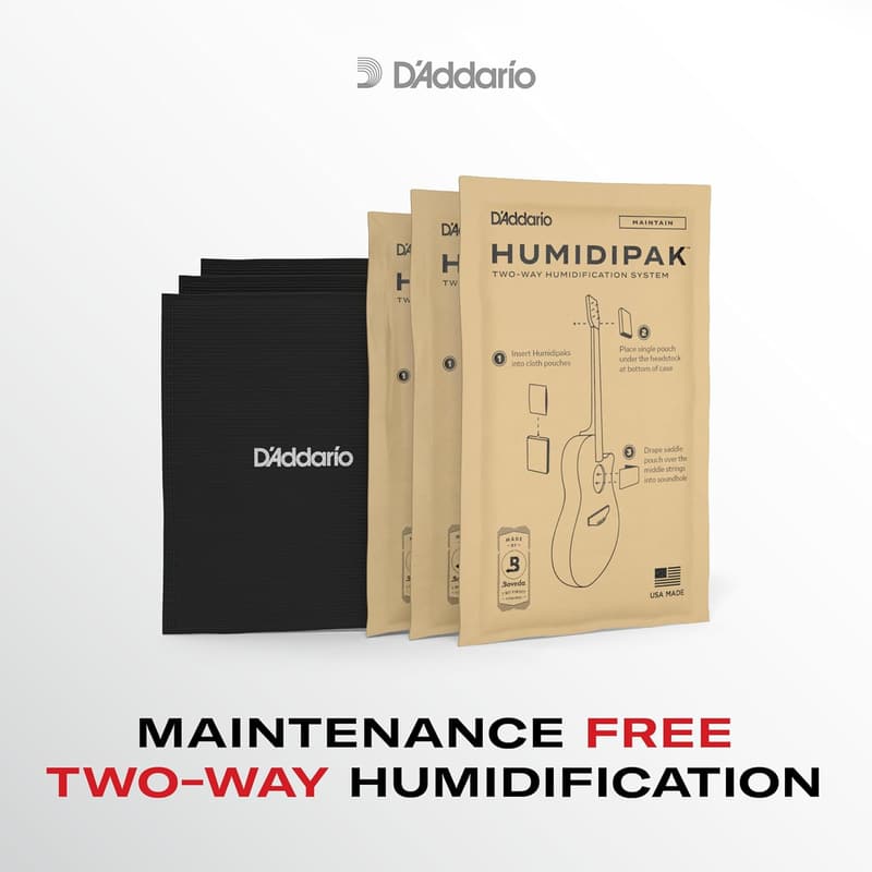Guitar Humidifier Packets - Two-Way Conditioning System