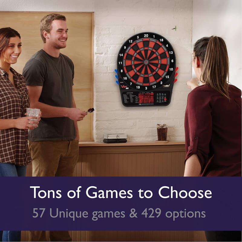 Viper 800 Electronic Dartboard with Extended Scoreboard