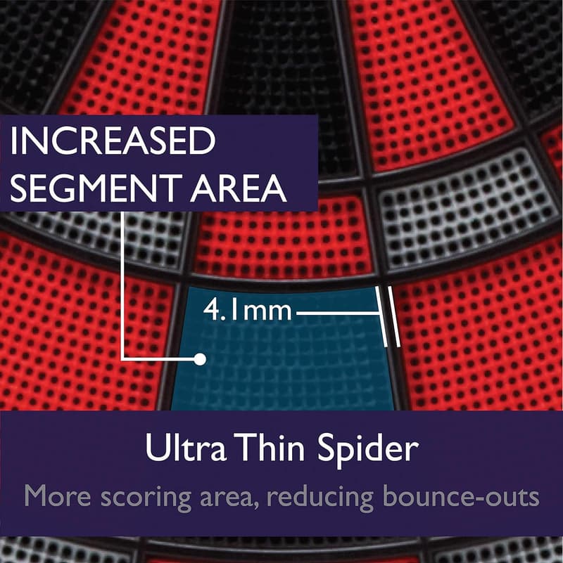 Viper 800 Electronic Dartboard with Extended Scoreboard