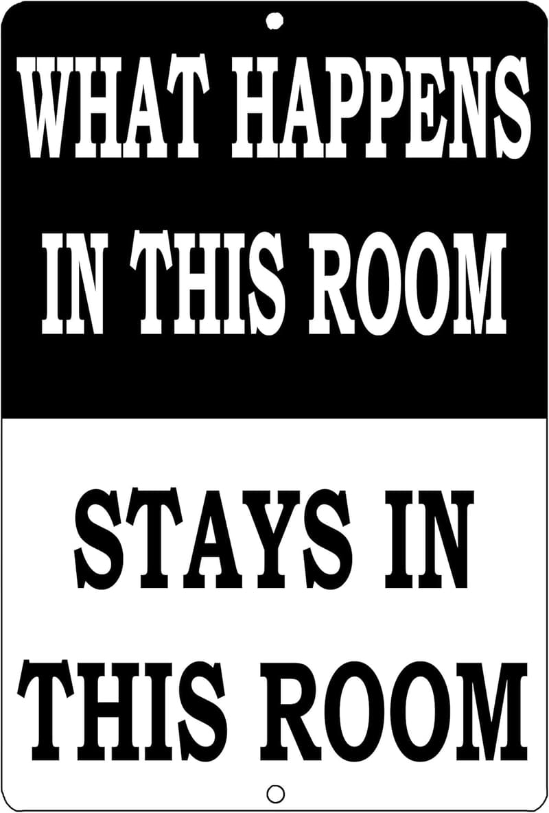 Funny Metal Tin Sign - 