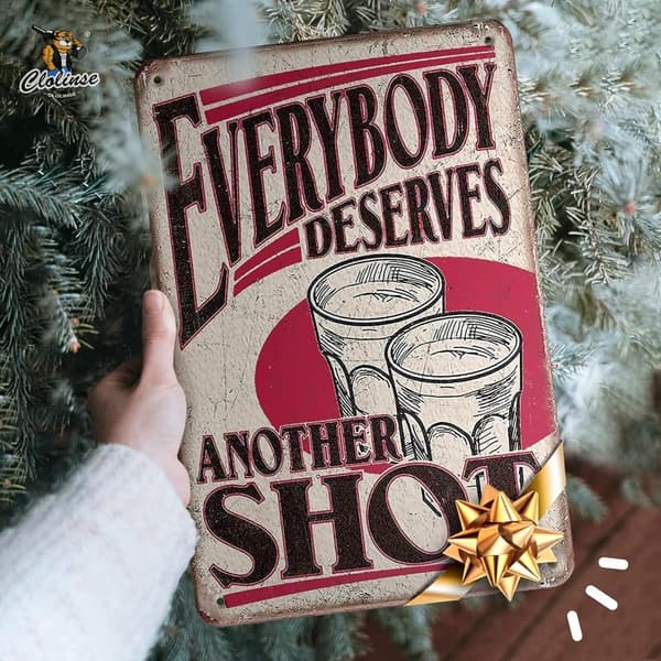 Funny Retro Tin Sign for Man Cave Decor