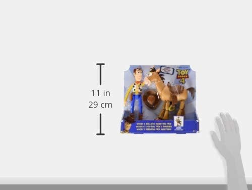Toy Story 4 Woody & Bullseye Character Set for Play