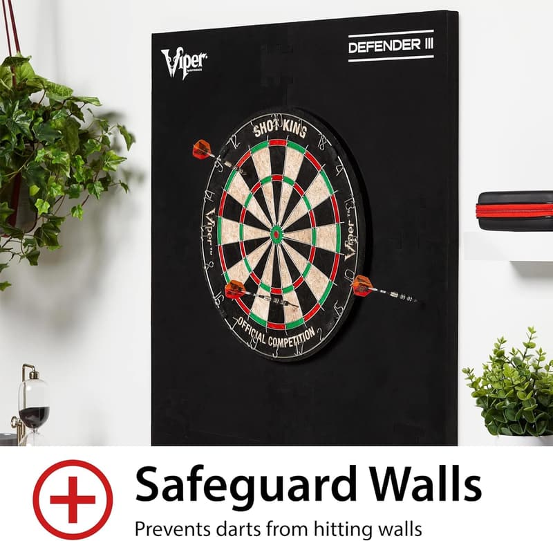 Viper Defender III Backboard & Steel Tip Dartboard Set
