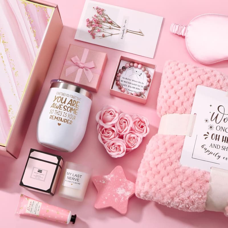Birthday Self-Care Package for Women – Unique Spa Gift Basket