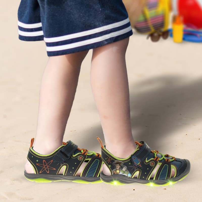 Mickey Toy Story LED Light-Up Sandals for Kids