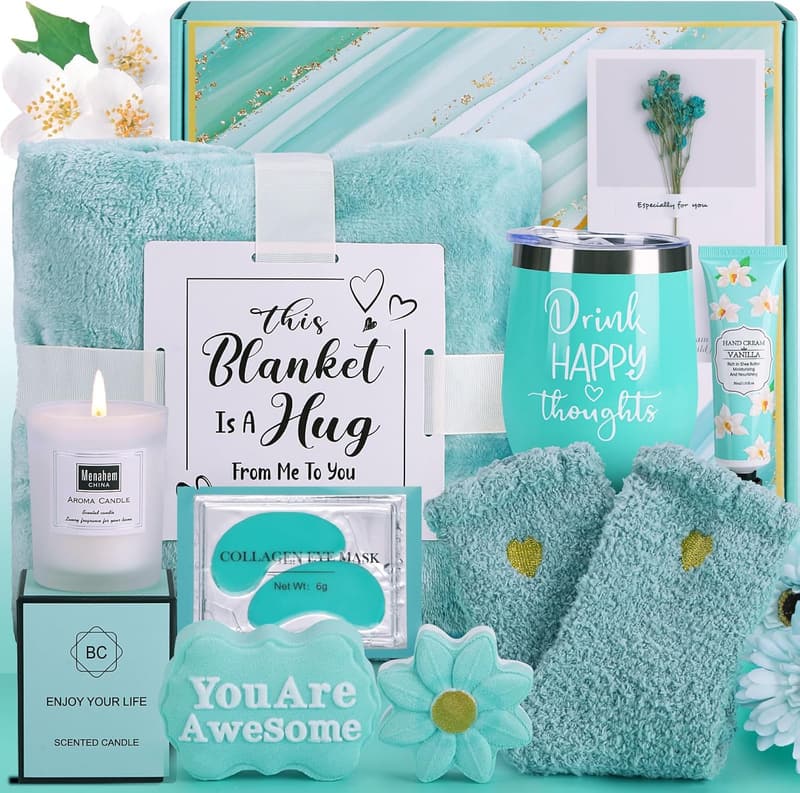 Birthday Self-Care Gift Set for Women – Relaxing Spa Basket
