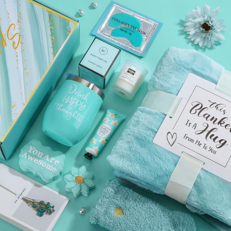 Birthday Self-Care Gift Set for Women – Relaxing Spa Basket